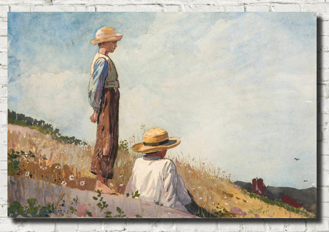 Winslow Homer Fine Art Print :  The Blue Boy