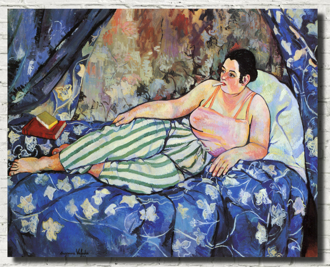 Suzanne Valadon Fine Art Print : The Blue Room