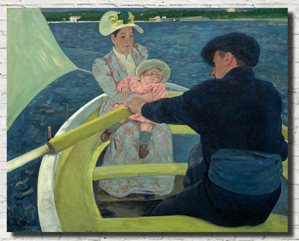 Mary Cassatt, Impressionist Fine Art Print : The Boating party