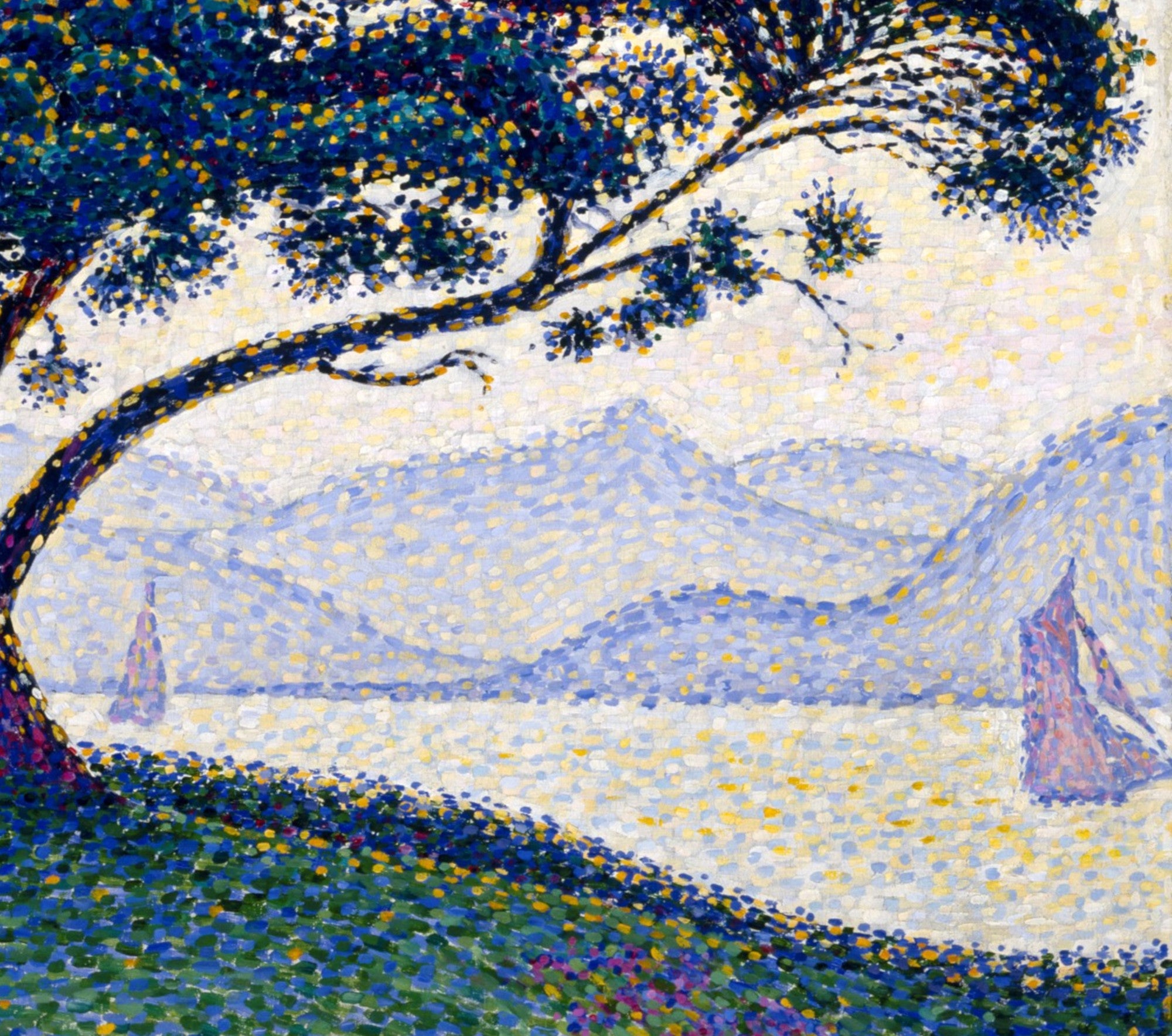 Paul Signac Fine Art Print, The Bonaventure Pine