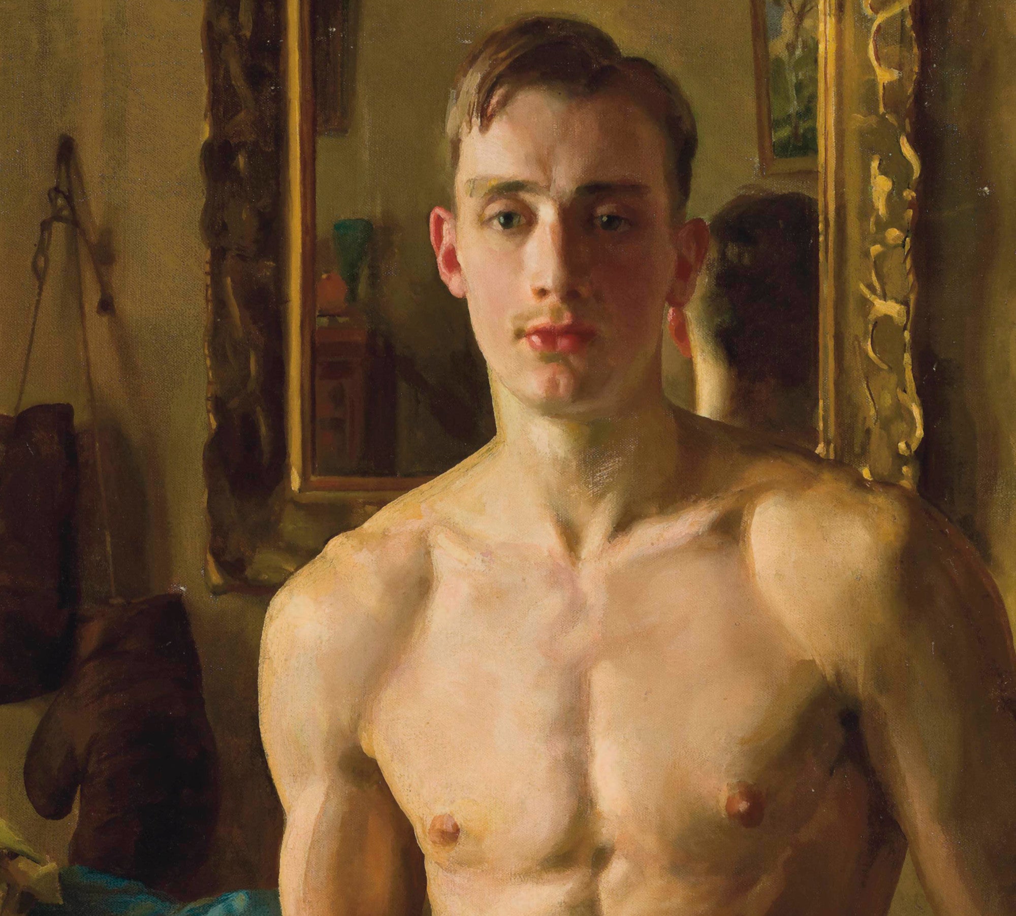 Konstantin Somov Fine Art Print, The Boxer