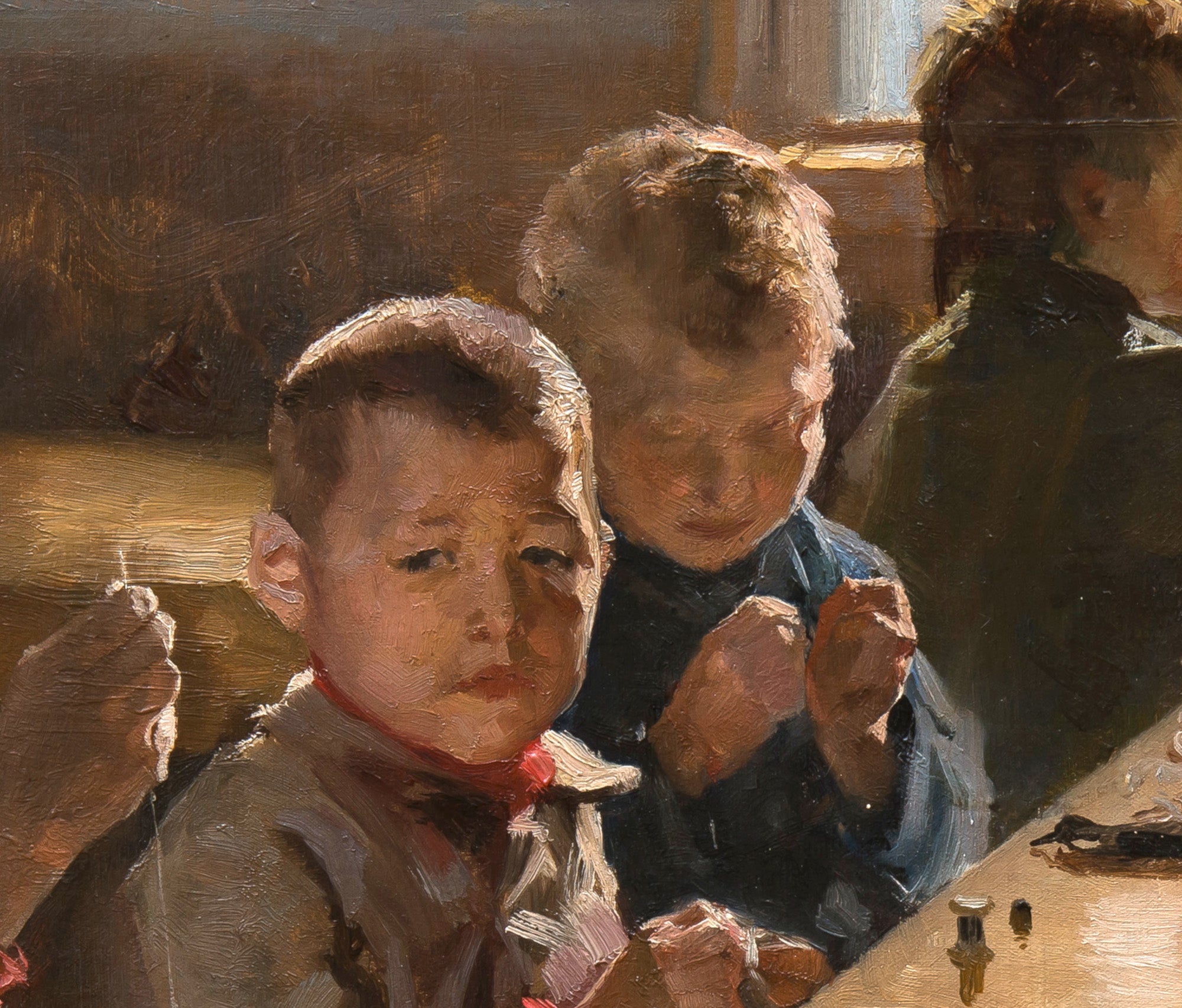 Albert Edefelt Fine Art print, The Boys’ Workhouse, Helsinki