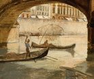 The Bridges, Florence, Frank Duveneck Fine Art Print