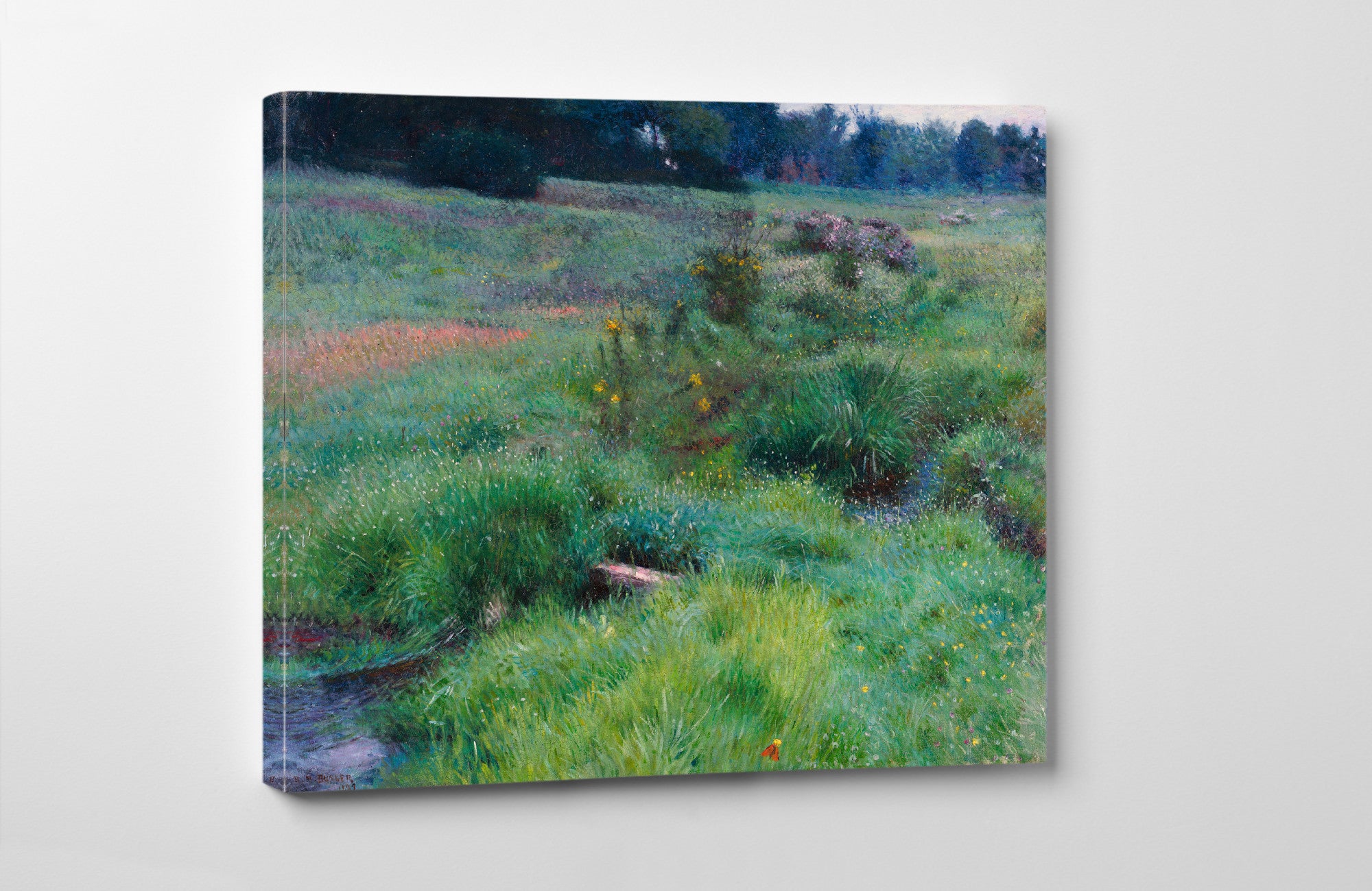 The Brook at Medfield (1889), Dennis Miller Bunker