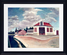 Henri Rousseau Framed Art Print, The Chair Factory in Alfortville