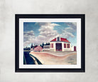 Henri Rousseau Framed Art Print, The Chair Factory in Alfortville