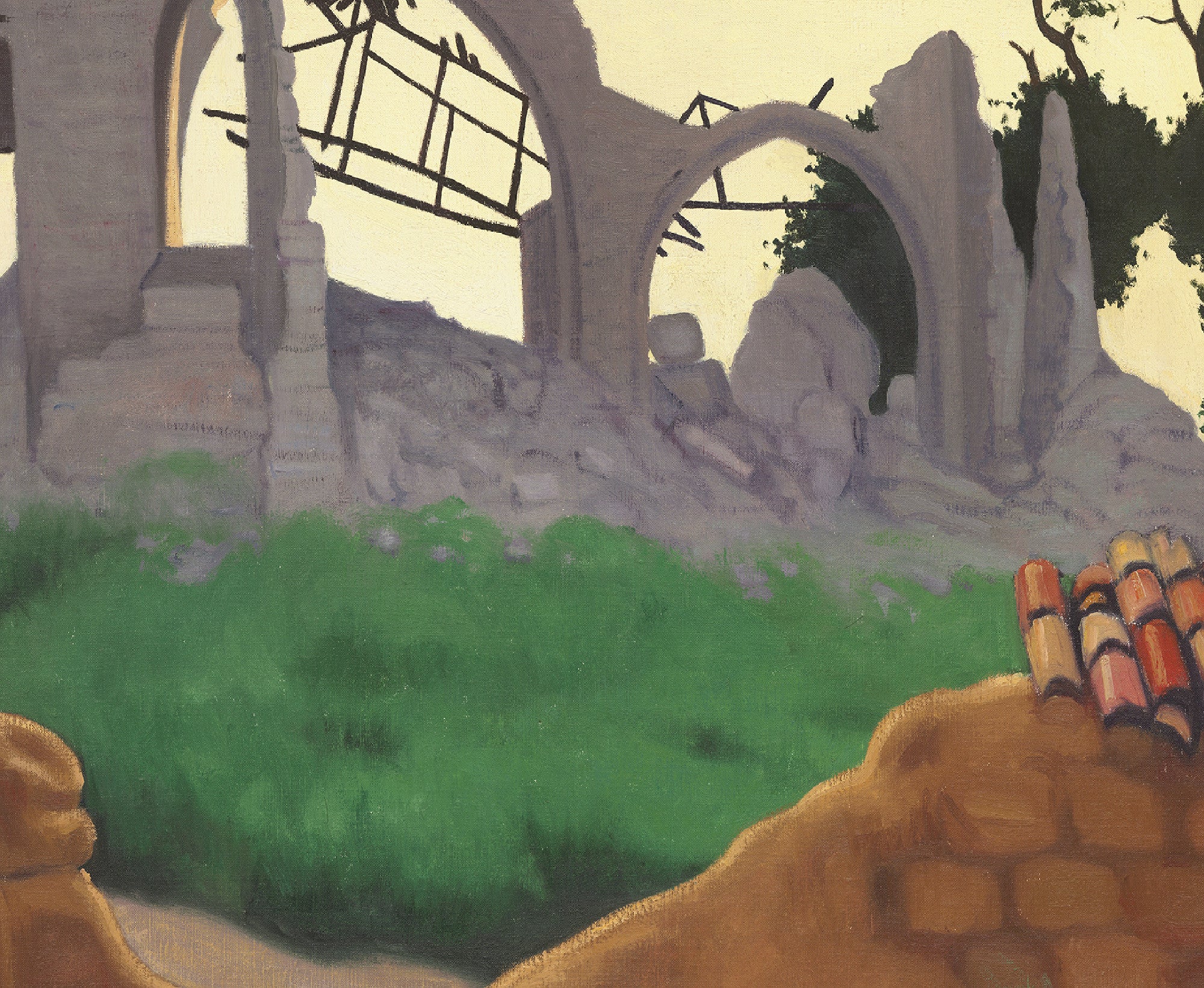 The Church of Souain, Félix Vallotton