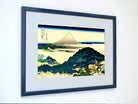 36 Views of Mount Fuji, Cushion Pine at Aoyama, Katsushika Hokusai, Japanese Print