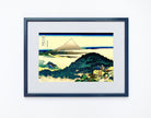 36 Views of Mount Fuji, Cushion Pine at Aoyama, Katsushika Hokusai, Japanese Print