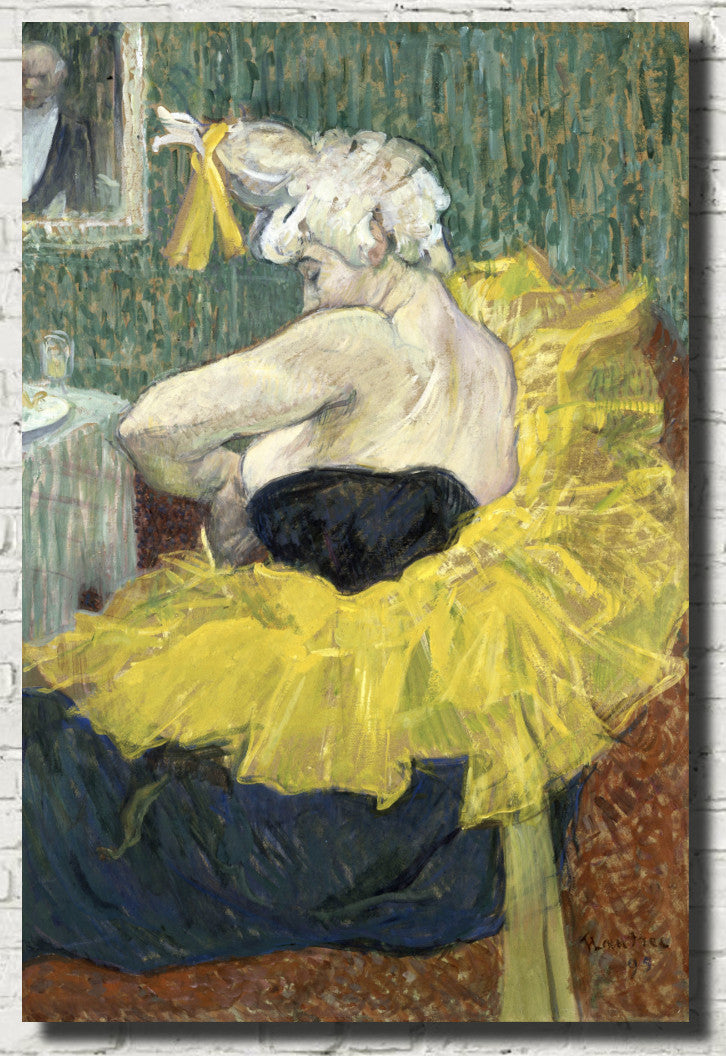 Henri de Toulouse-Lautrec Fine Art Print, The Clown Cha-U-Kao