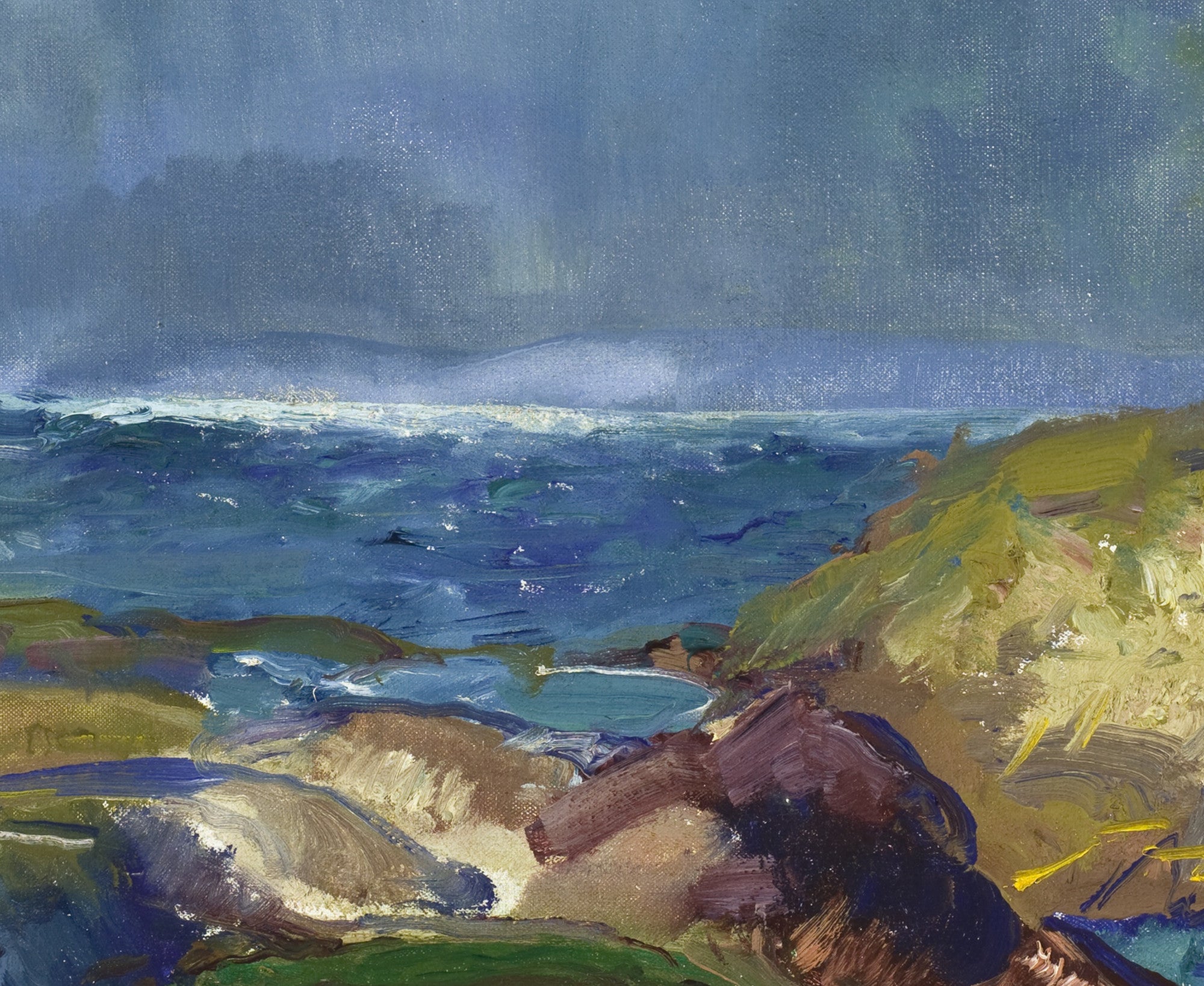 George Bellows Fine Art Print, The Coming Storm