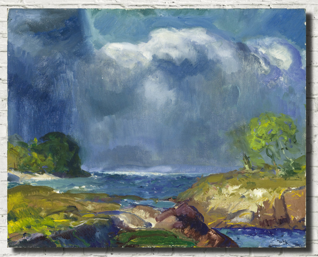 George Bellows Fine Art Print, The Coming Storm