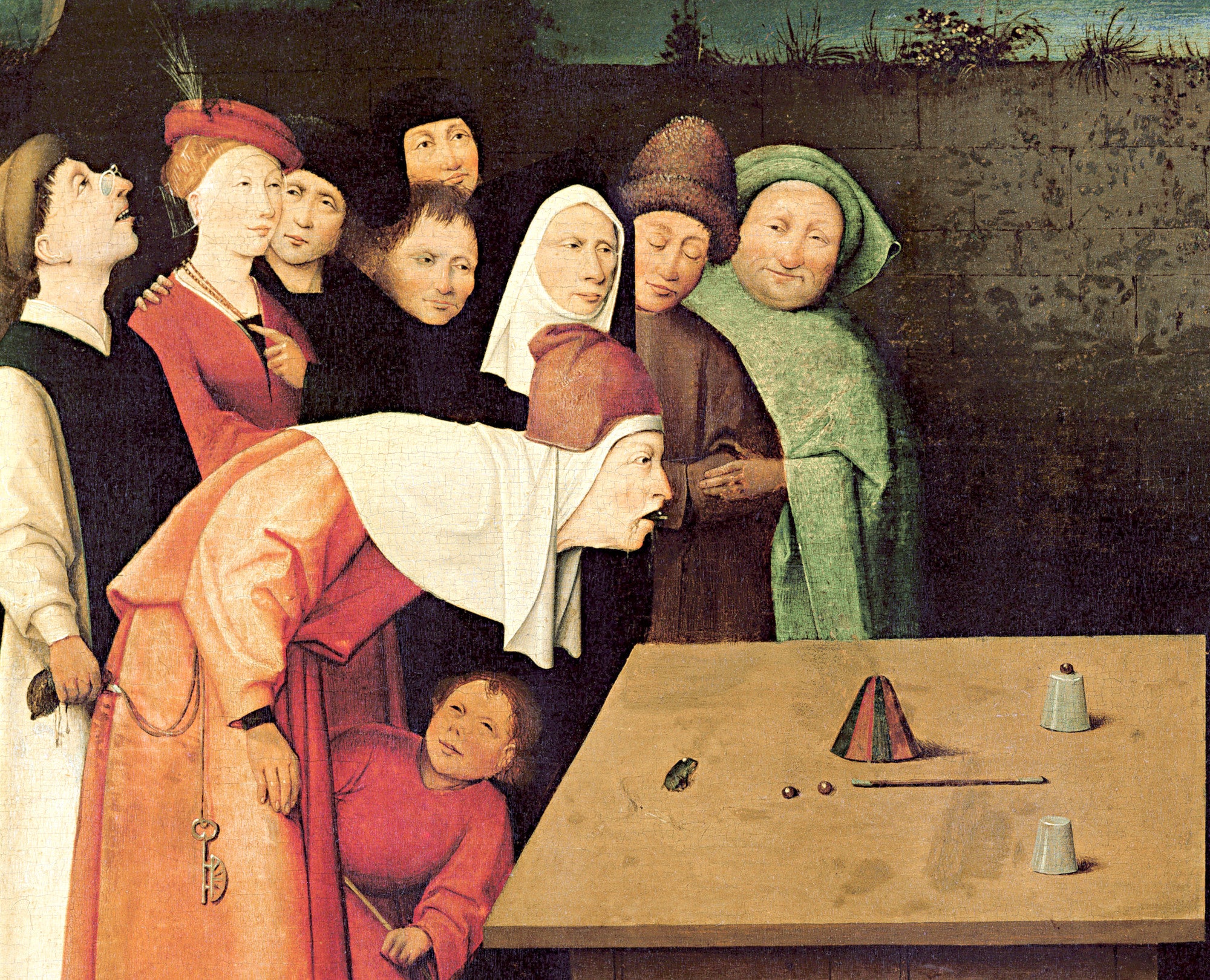 Hieronymus Bosch Fine Art Print, The Conjurer