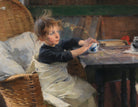 Helene Schjerfbeck Fine Art Print, The Convalescent