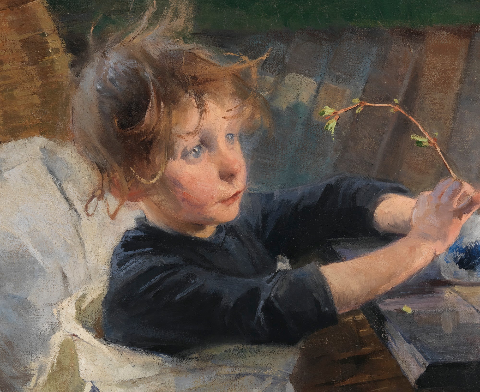Helene Schjerfbeck Fine Art Print, The Convalescent