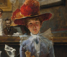 Irving Ramsey Wiles Fine Art Print, The Corner Table