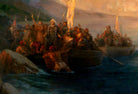 The Disembarkation of Christopher Columbus with Companions on Three Launches, Ivan Aivazovsky Fine Art Print