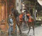 Giovanni Boldini Fine Art Print, The Dispatch-Bearer