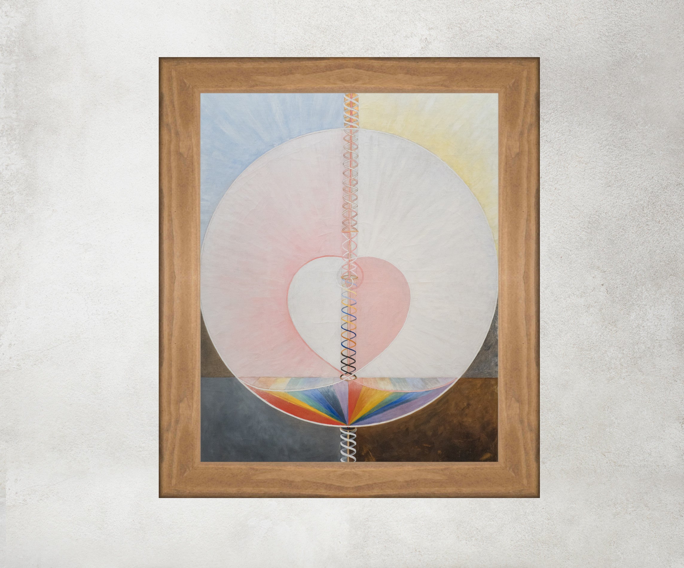 Hilma Af Klint Abstract Framed Art Print, The Dove, No. 1