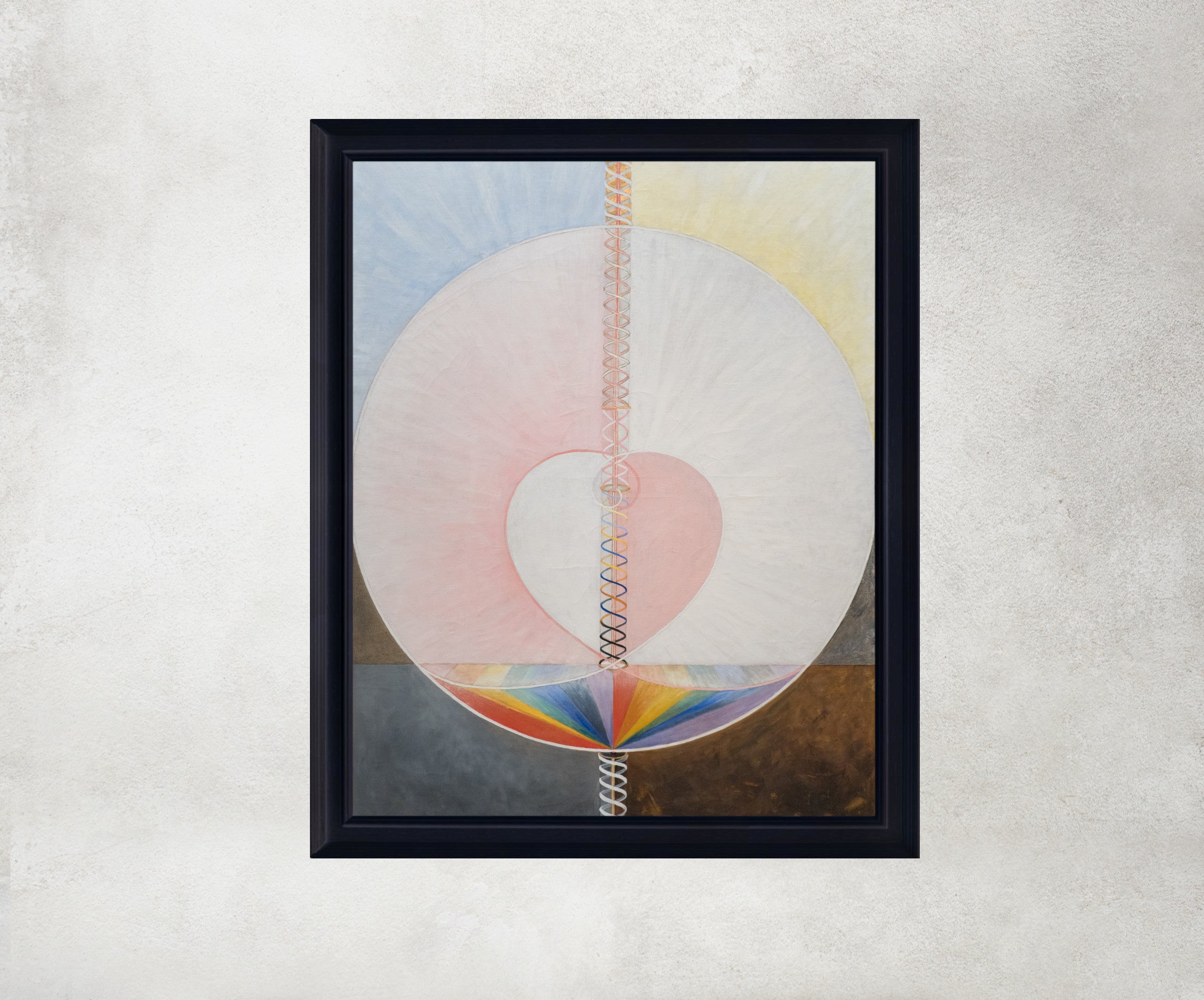 Hilma Af Klint Abstract Framed Art Print, The Dove, No. 1