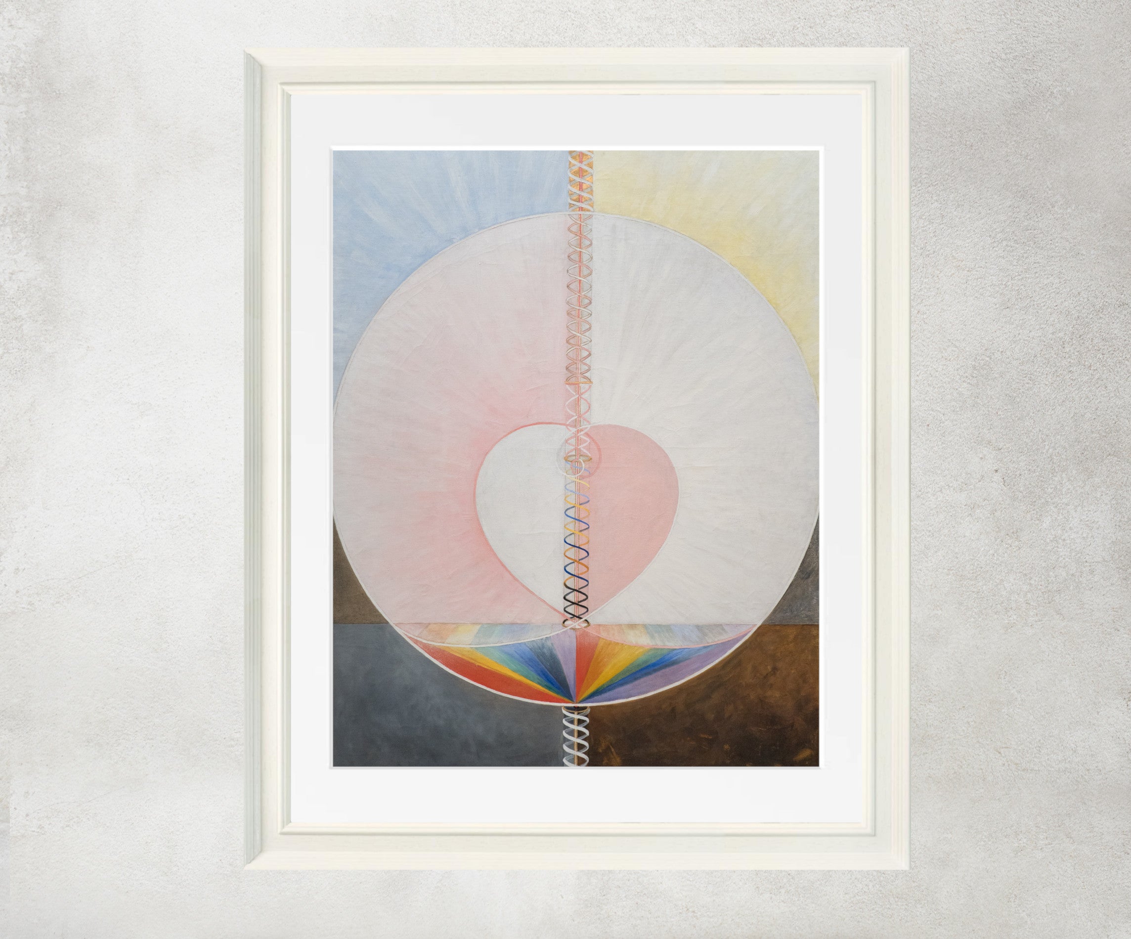Hilma Af Klint Abstract Framed Art Print, The Dove, No. 1