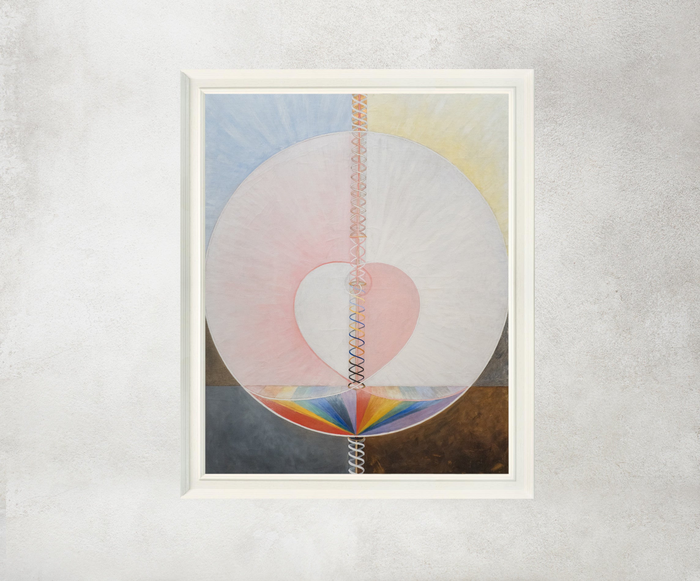 Hilma Af Klint Abstract Framed Art Print, The Dove, No. 1