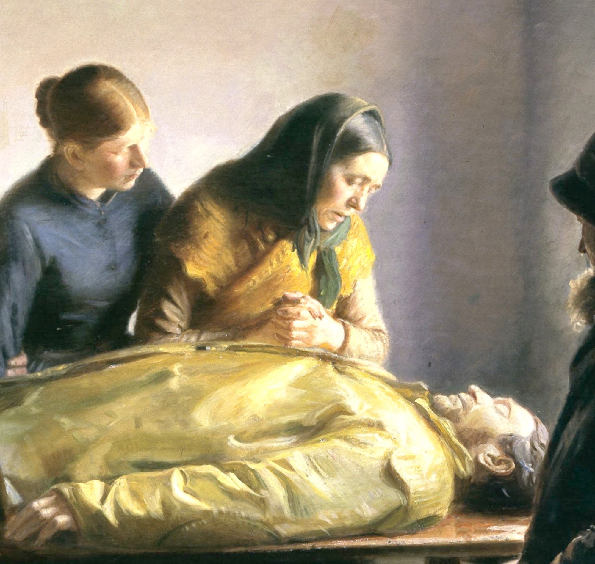 Michael Ancher Fine Art Print, The Drowned Fisherman