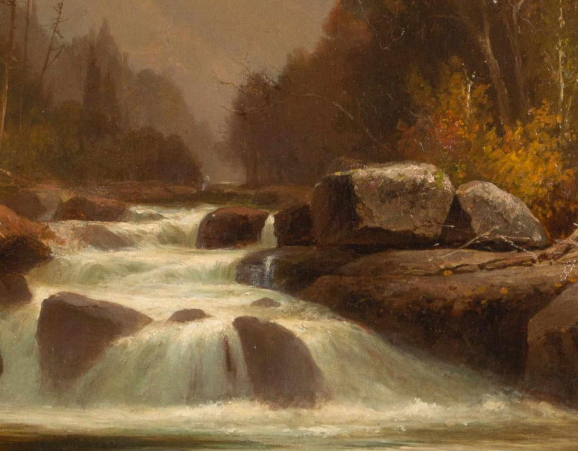 The Ellis River, Pinkham Notch, White Mountains, New Hampshire, Benjamin Champney