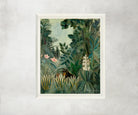 Henri Rousseau Framed Art Print, The Equatorial Jungle