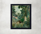 Henri Rousseau Framed Art Print, The Equatorial Jungle