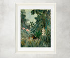 Henri Rousseau Framed Art Print, The Equatorial Jungle