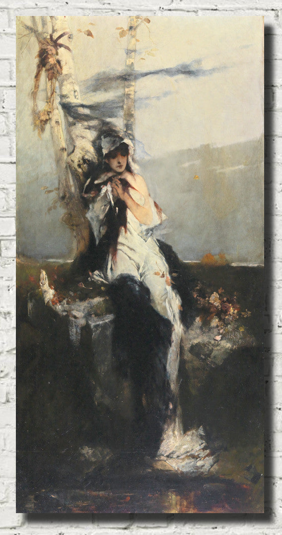 Raphael von Ambros Fine Art Print : The Expectation