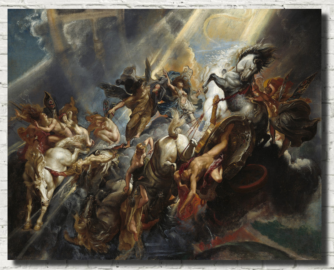 The Fall of Phaeton, Peter Paul Rubens Fine Art print