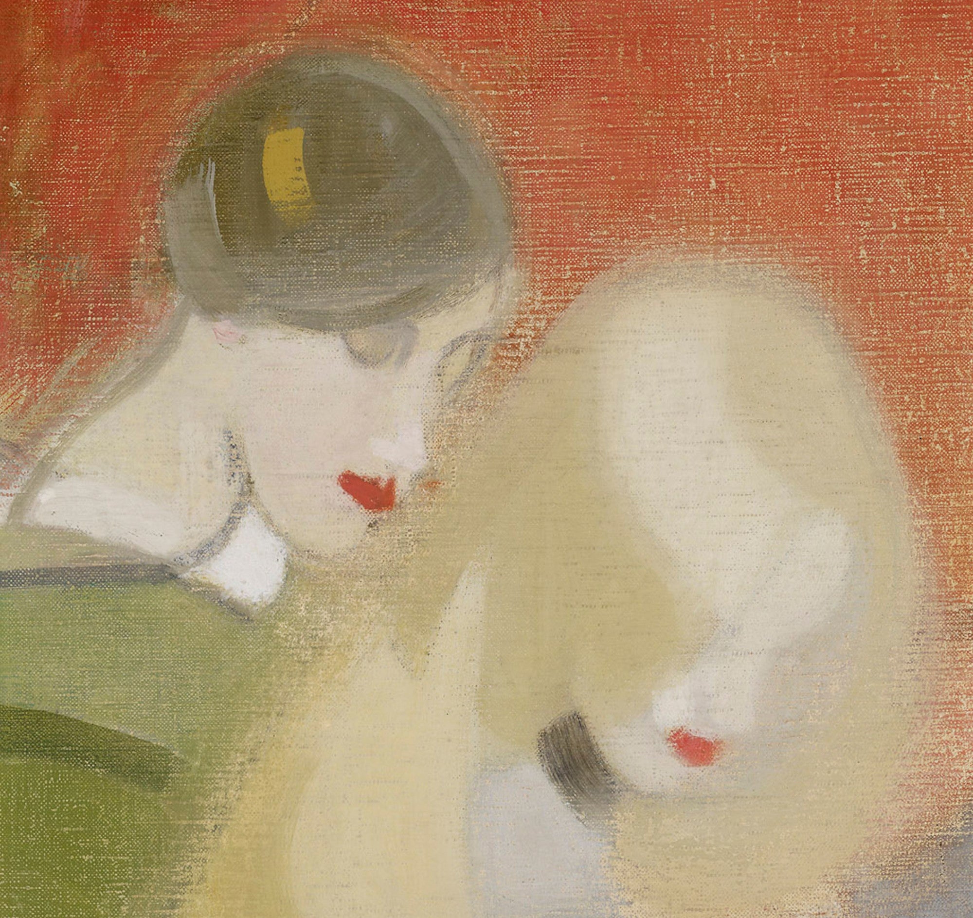 Helene Schjerfbeck Fine Art Print, The Family Heirloom
