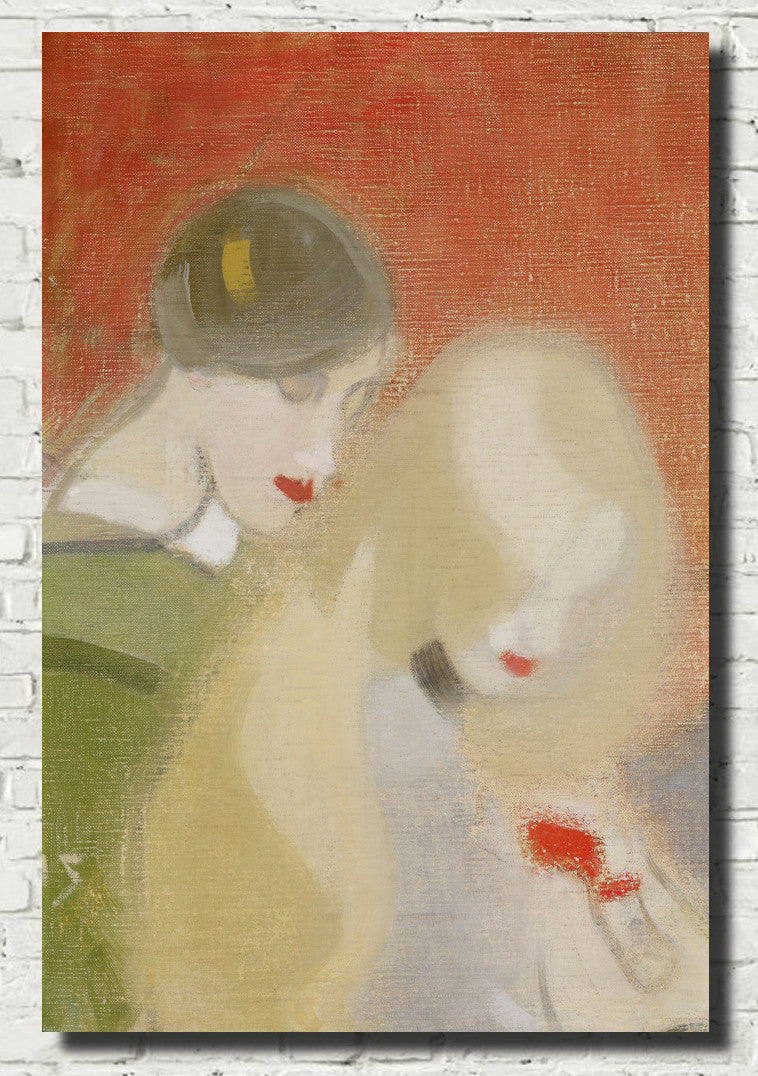 Helene Schjerfbeck Fine Art Print, The Family Heirloom