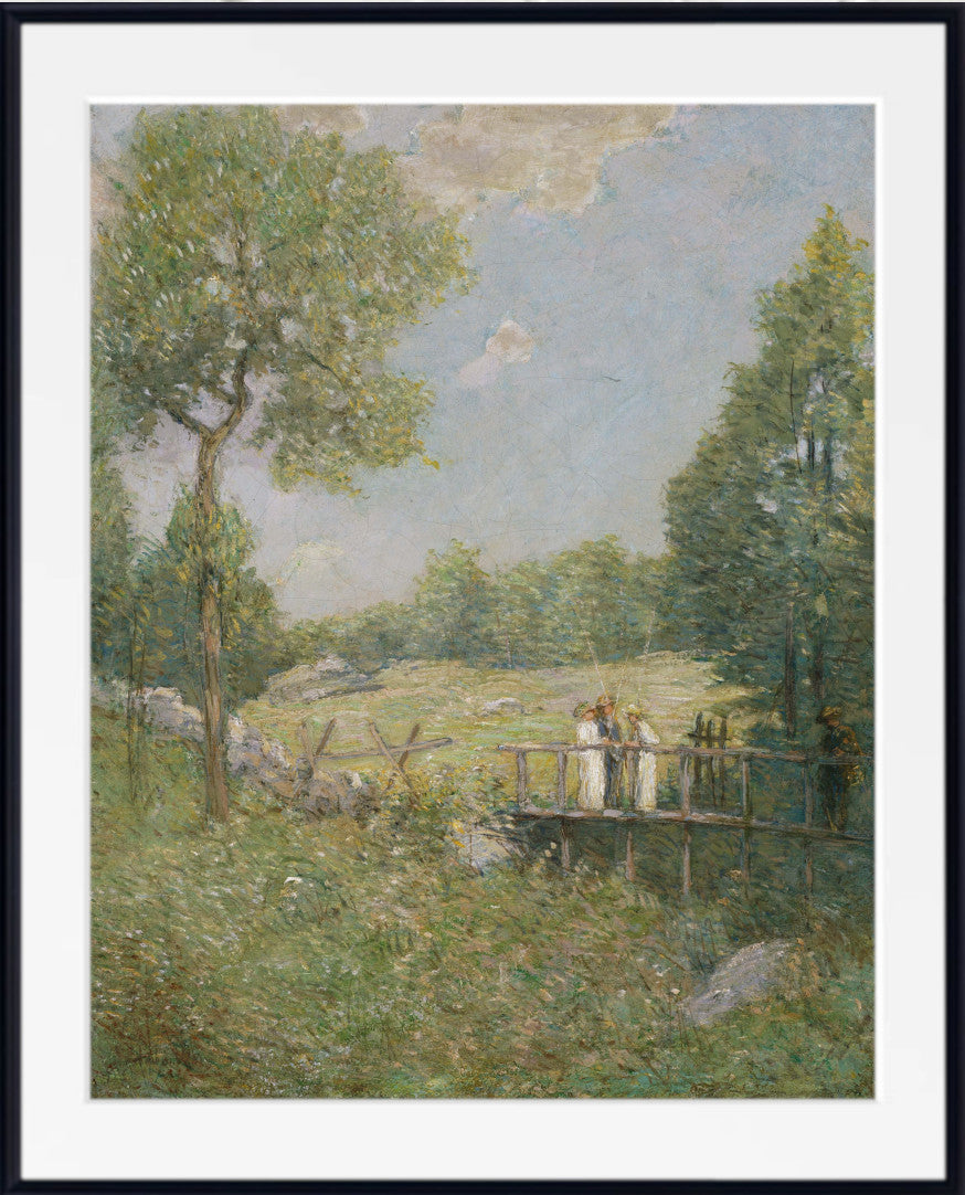 The Fishing Party, J. Alden Weir