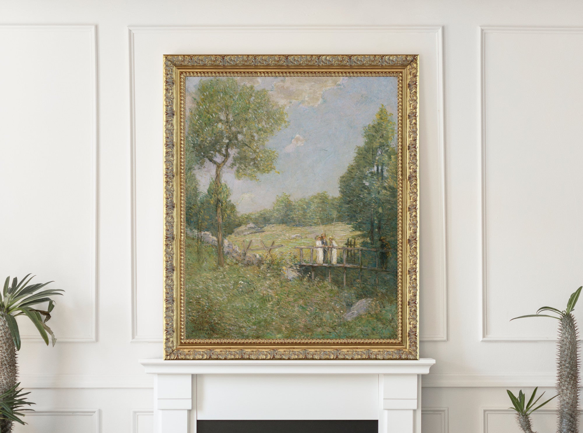 The Fishing Party, J. Alden Weir