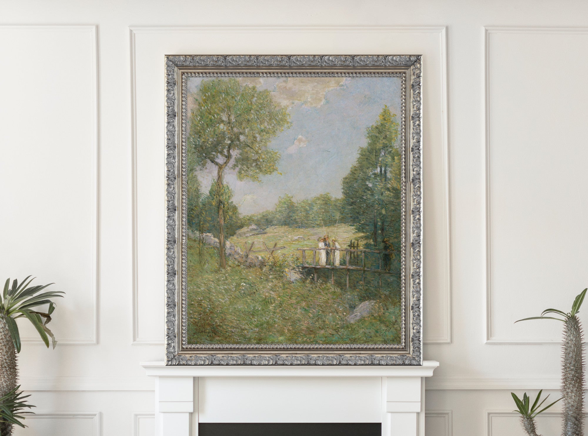 The Fishing Party, J. Alden Weir