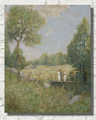 The Fishing Party, J. Alden Weir