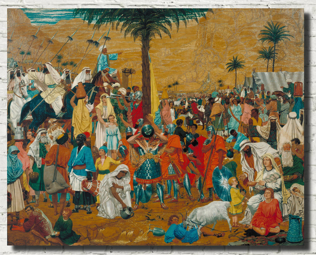 Richard Dadd Fine Art Print, The Flight out of Egypt