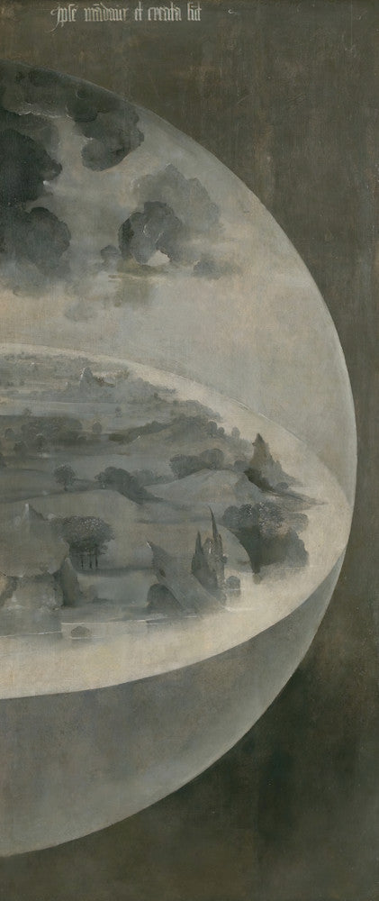Hieronymus Bosch, The Garden of Earthly Delights outer panels, Fine art Print
