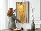 Gustav Klimt, The Golden Knight (Beethoven frieze)