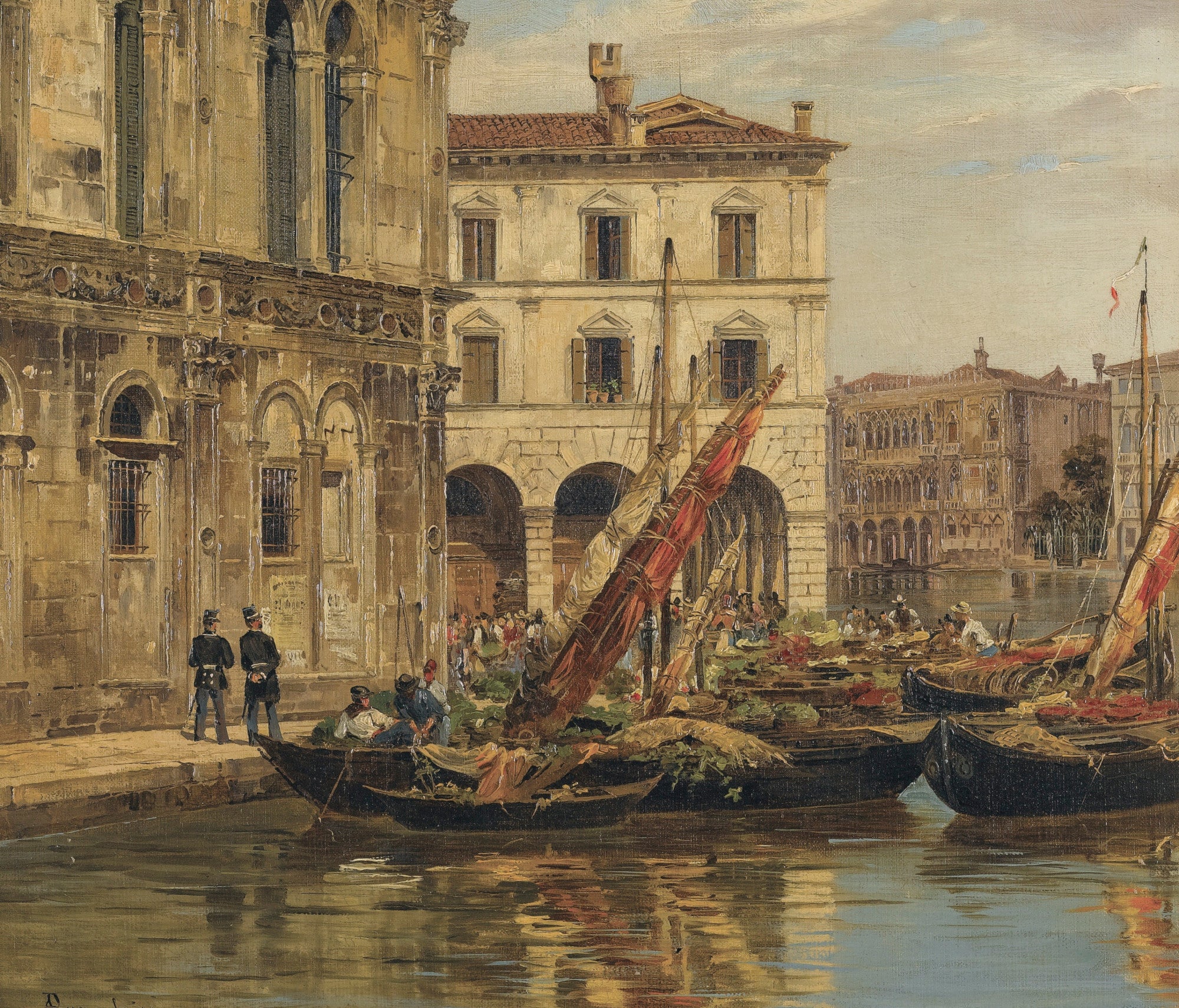 The Grand Canal, Venice, Antonietta Brandeis Fine Art Print