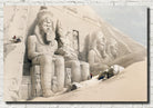 The Great Temple of Abu Simble Nubia, David Roberts Fine Art Print