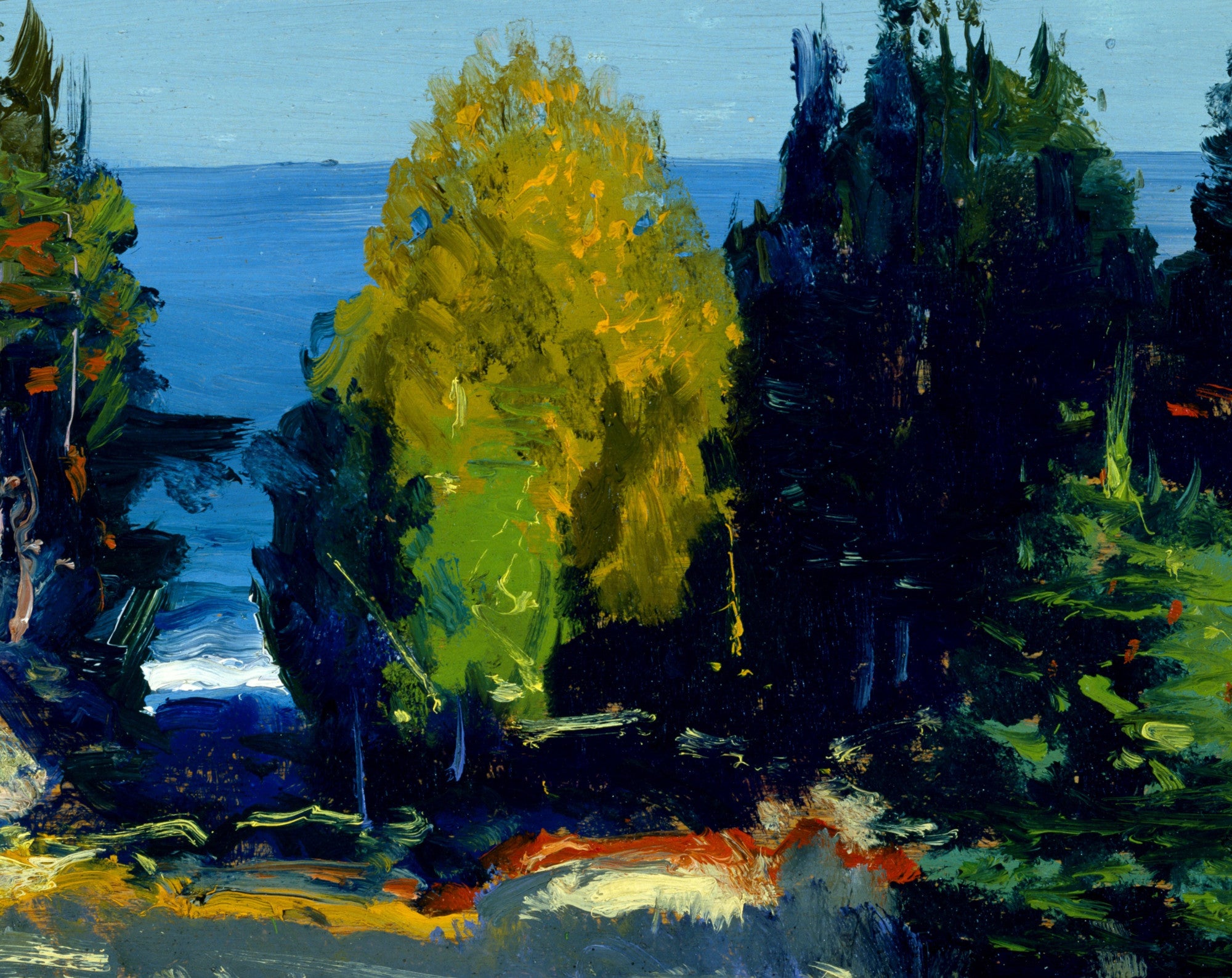 George Bellows Fine Art Print, The Grove - Monhegan