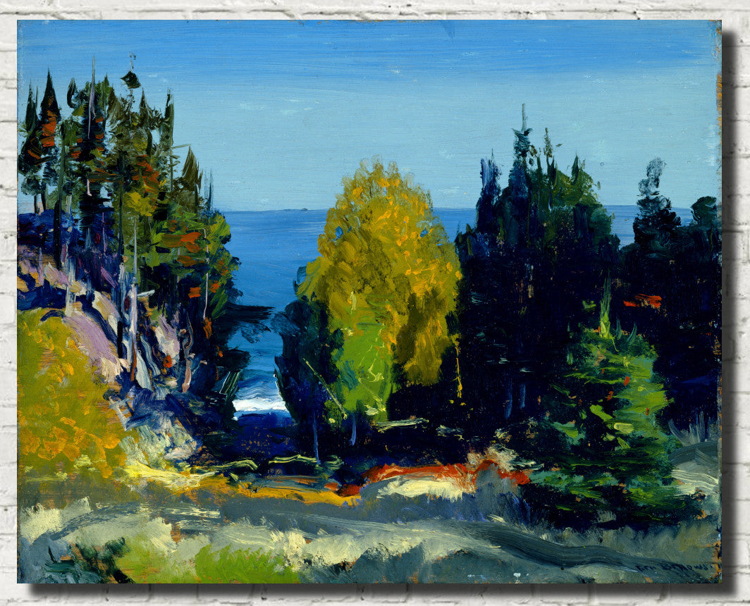 George Bellows Fine Art Print, The Grove - Monhegan