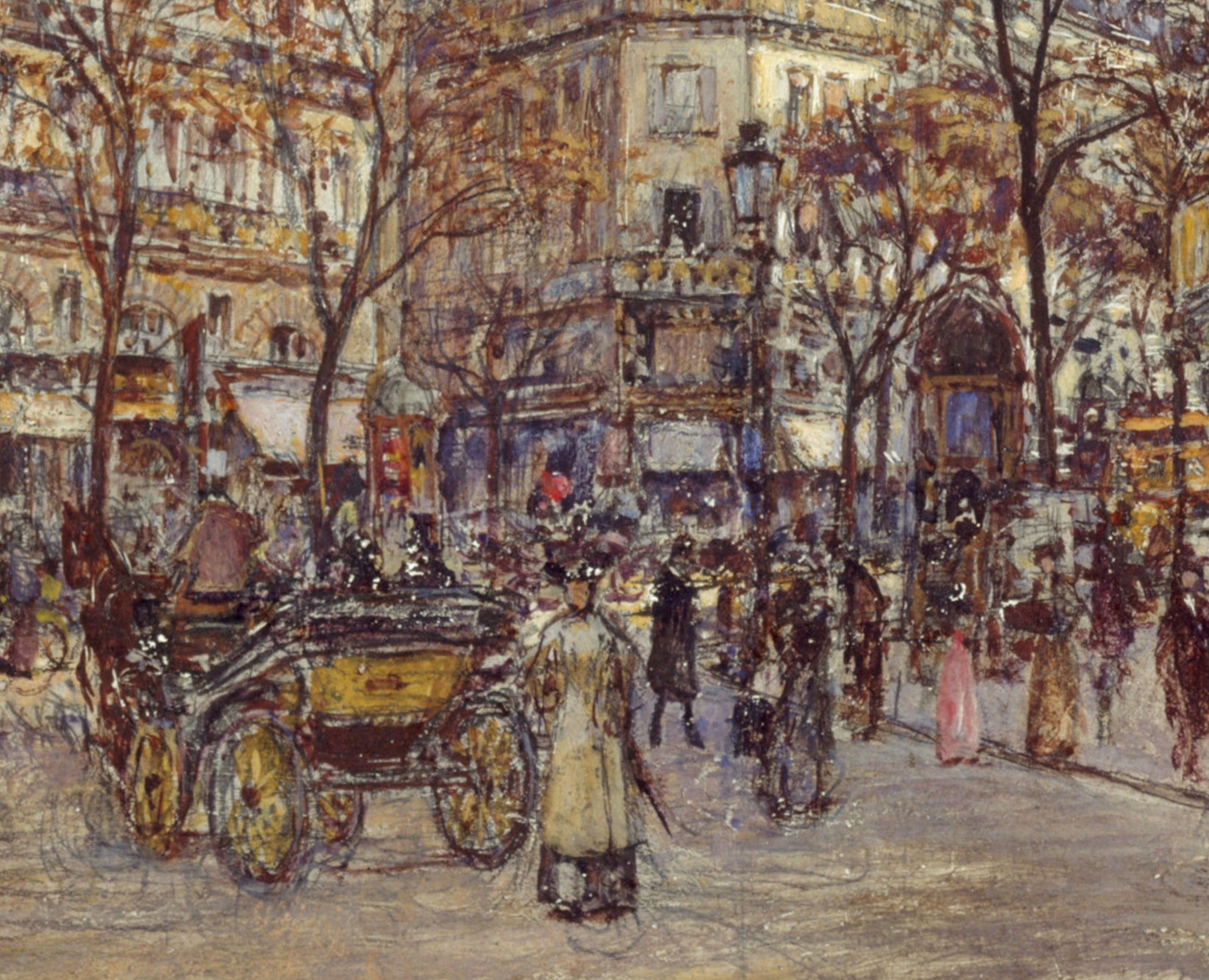 Frederic Anatole Houbron Fine Art Print, The Hanover Pavilion, rue Louis-le-Grand