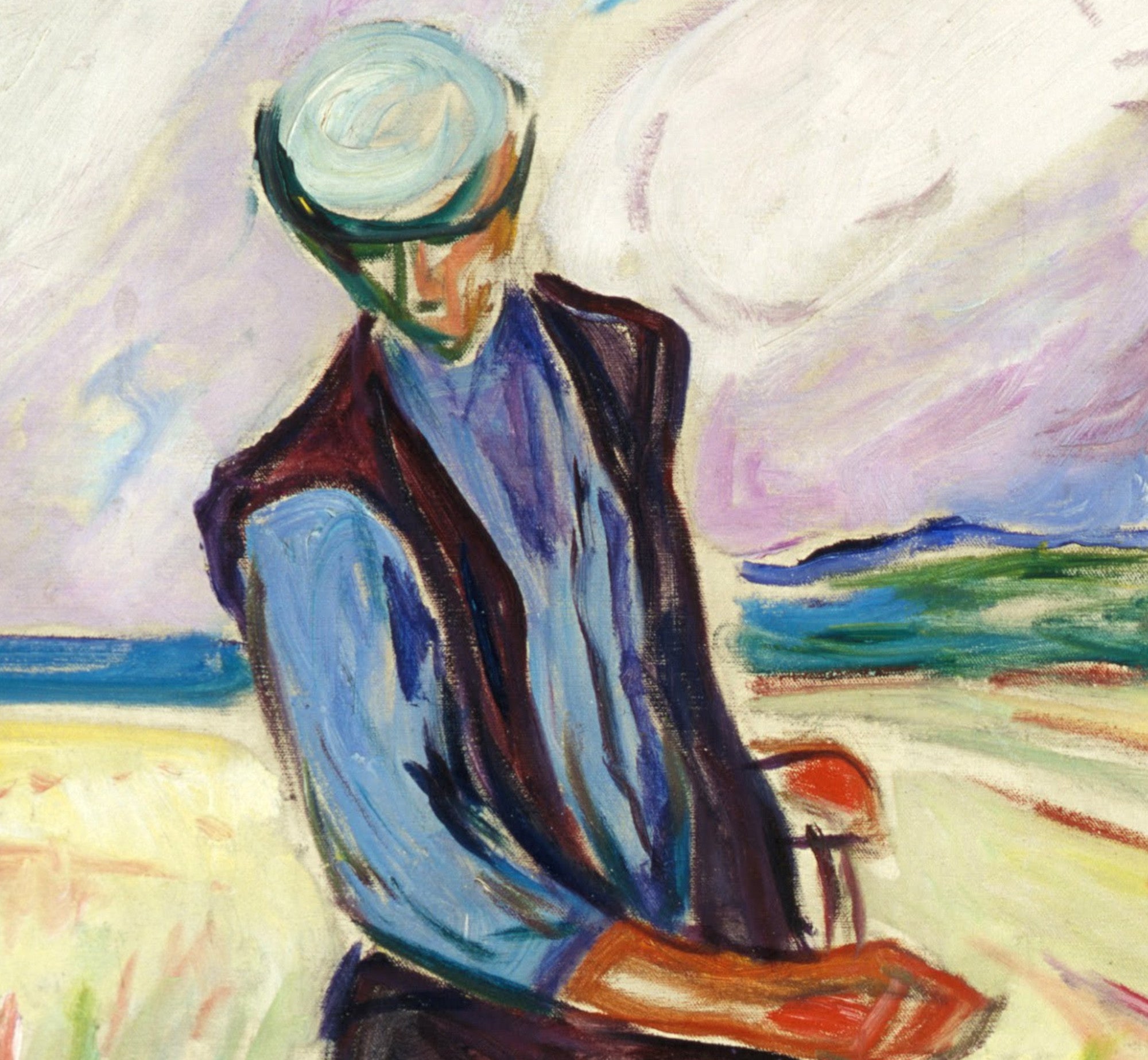 Edvard Munch Fine Art Print, The Haymaker