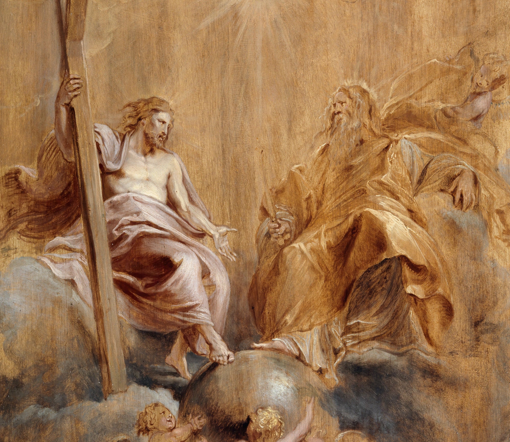 The Holy Trinity, Peter Paul Rubens Fine Art Print