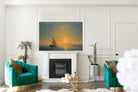 The Island of Ischia at Sunset, Ivan Aivazovsky Fine Art Print